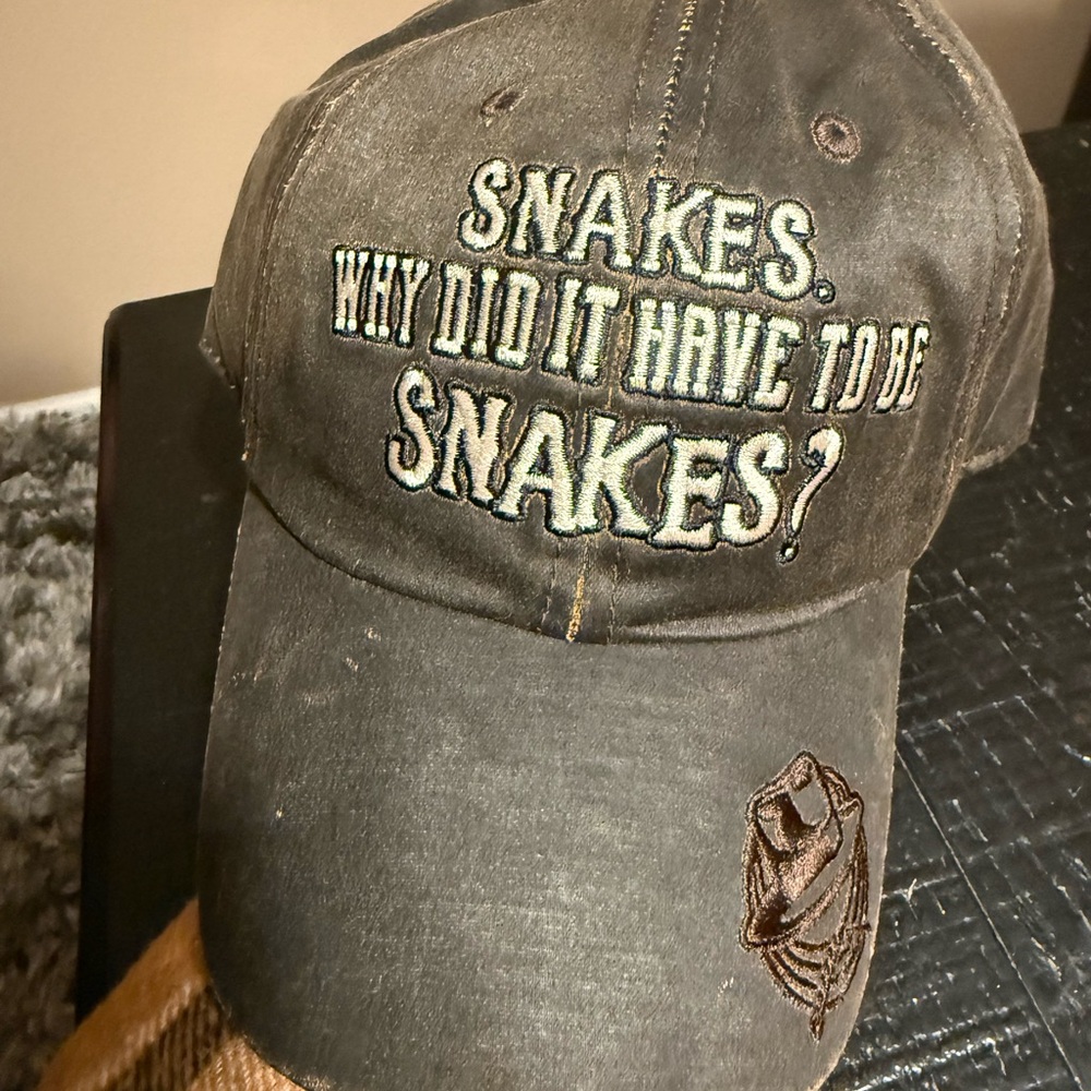 Disney Parks Indiana Jones “Snakes” Hat – Adult – NEW w/Tags